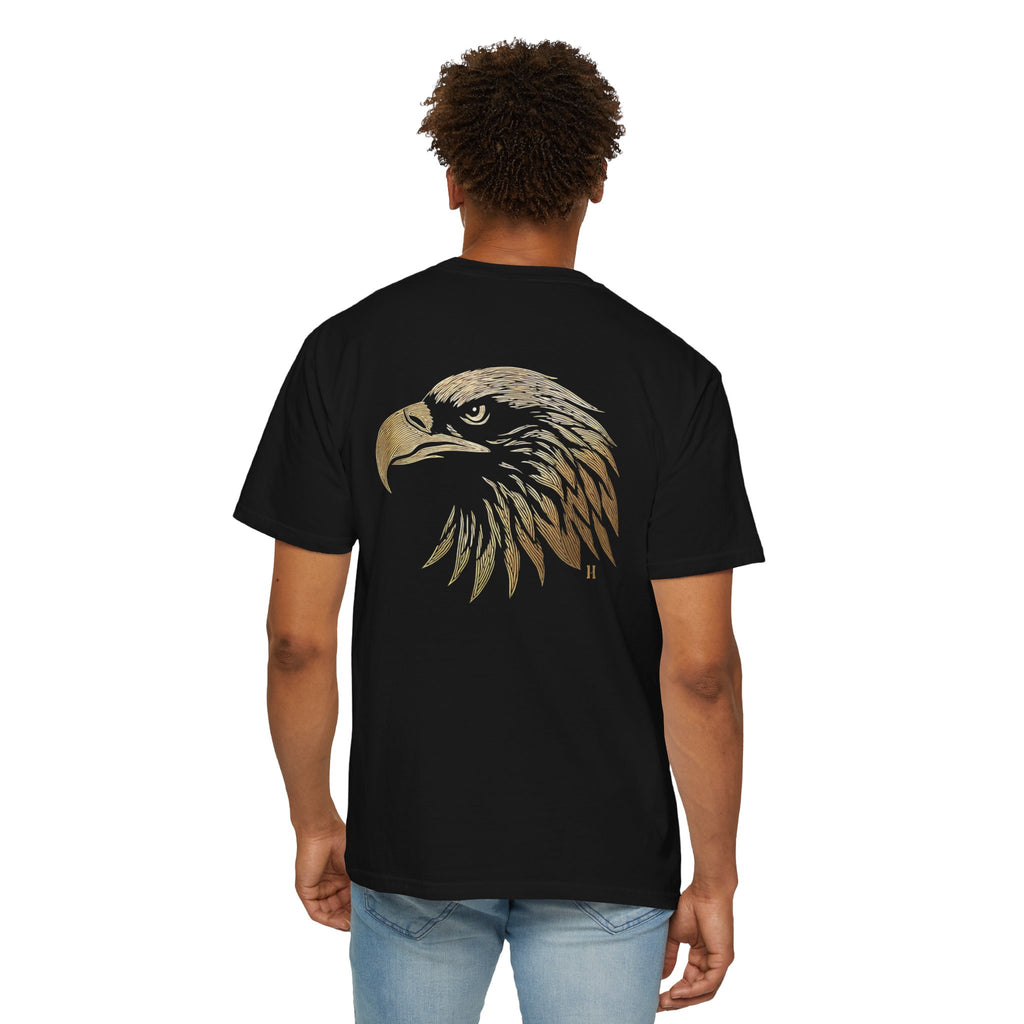 Eagle Head Graphic T-Shirt — Patriotic Vintage Bird Tee