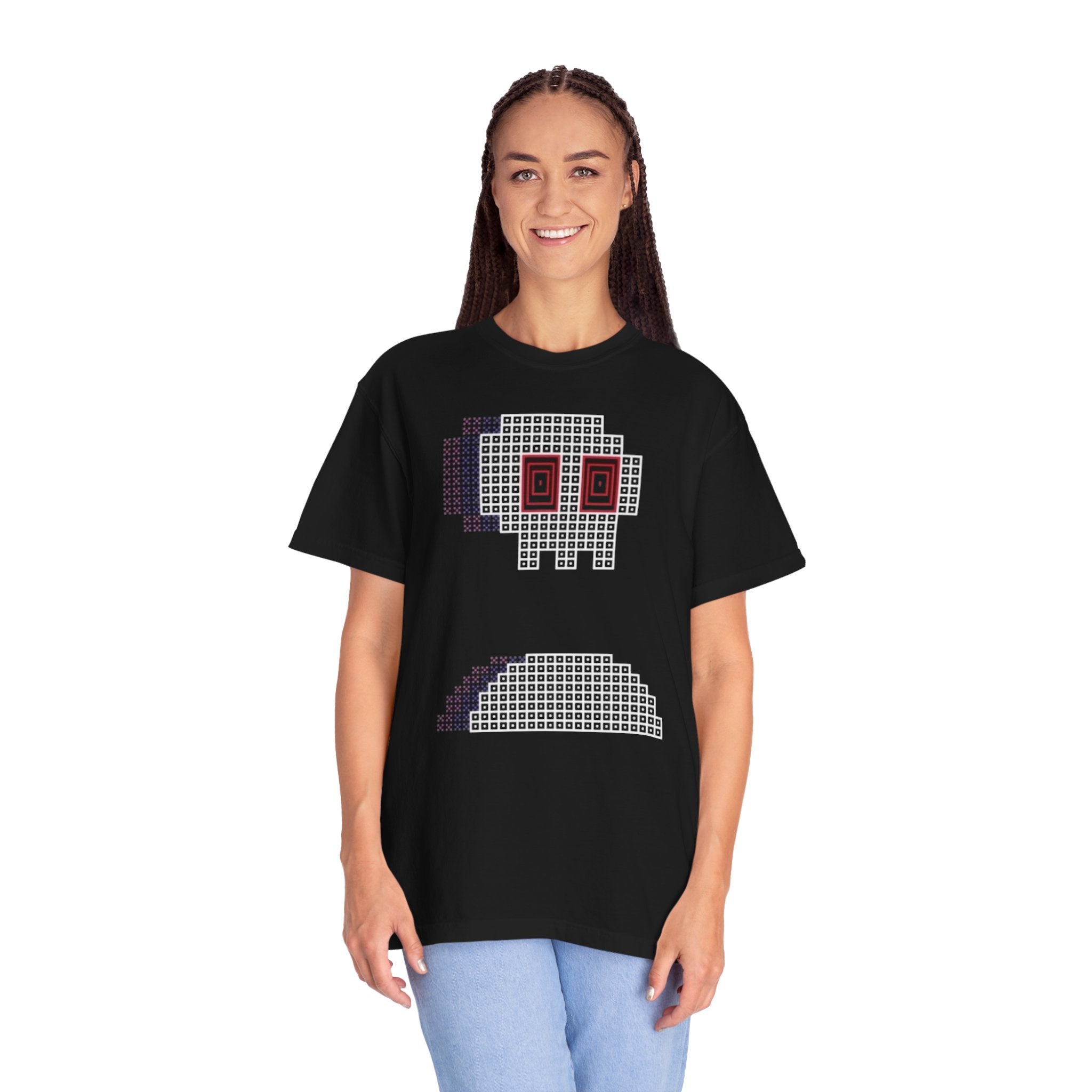 Pixel Skull Tee — Retro 8‑Bit Gaming Skull Graphic T-Shirt