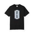 Razor Reflection T-Shirt — Minimalist Double Silhouette Design