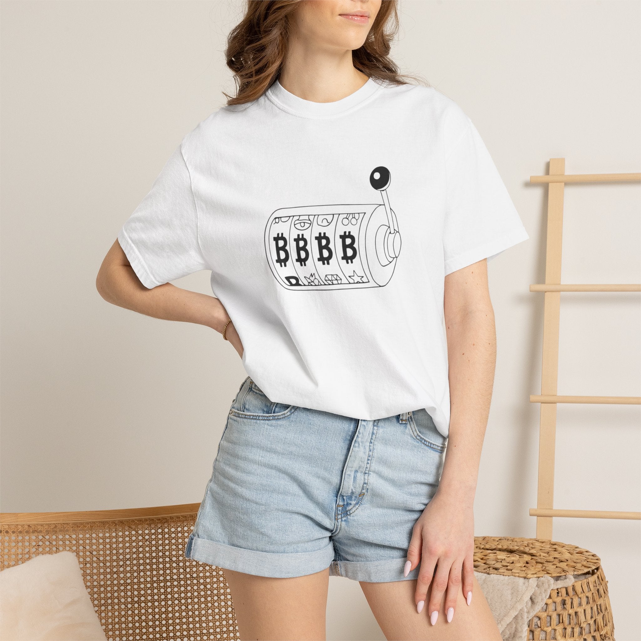 Slot Machine 'BBBB' Graphic T-Shirt