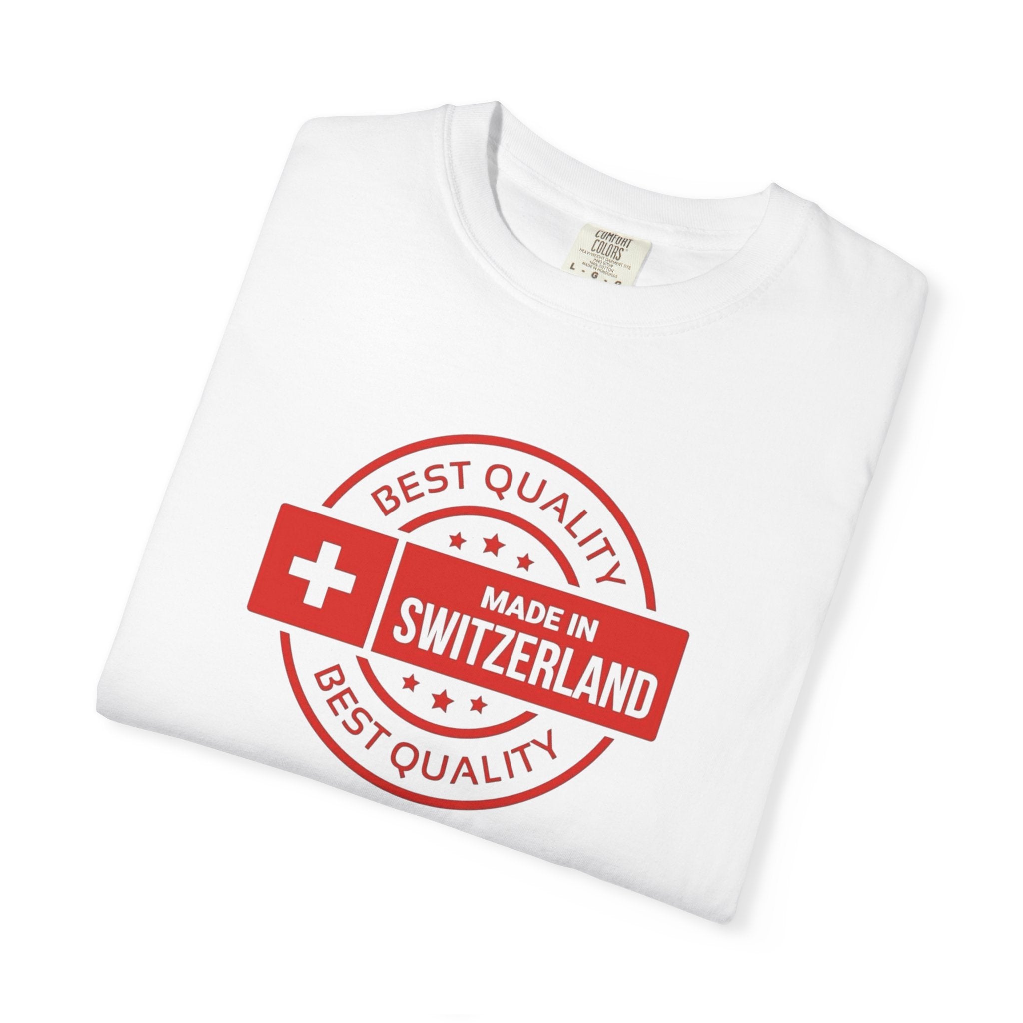 Made in Switzerland T-Shirt – Swiss Quality Graphic Tee