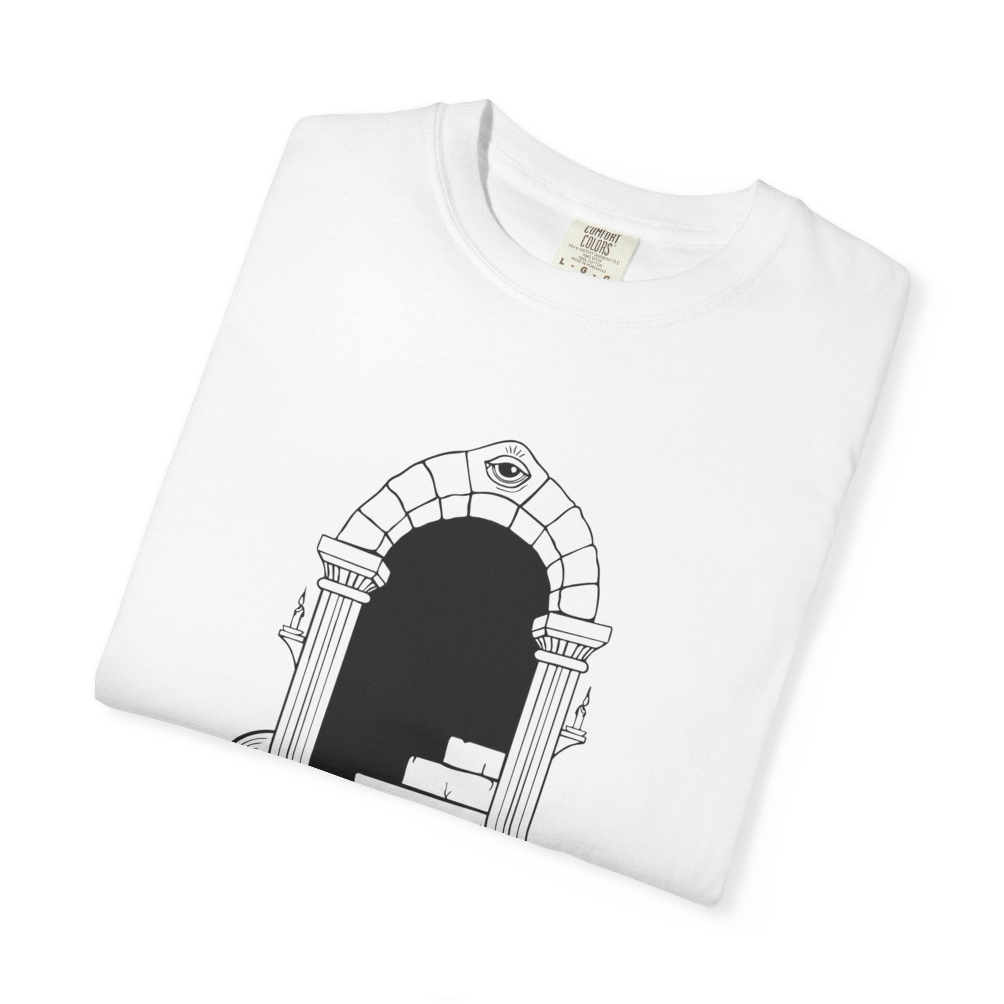 T-Shirt - Stairway to the Clouds Archway Illustration
