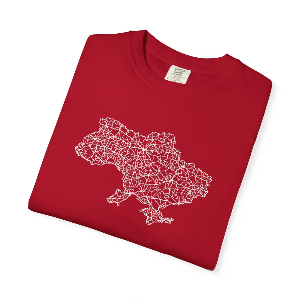 T-Shirt — "HOME Ukrain" Map Graphic Tee