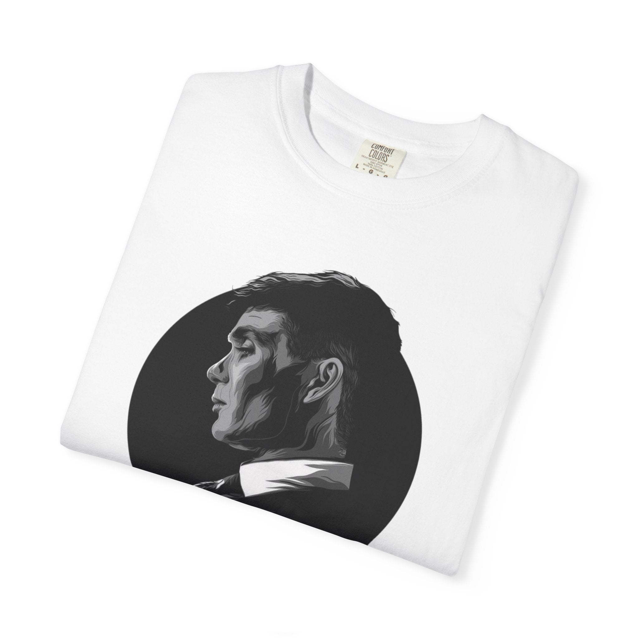 Men's Peaky Blinders Inspired Graphic T-Shirt — Vintage Tommy Shelby Portrait