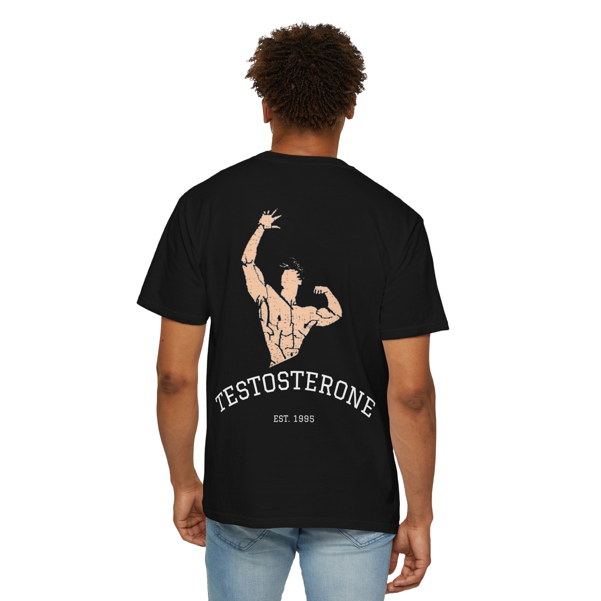 Fitness T-Shirt — "You Can Do It" / Testosterone Graphic Gym Tee
