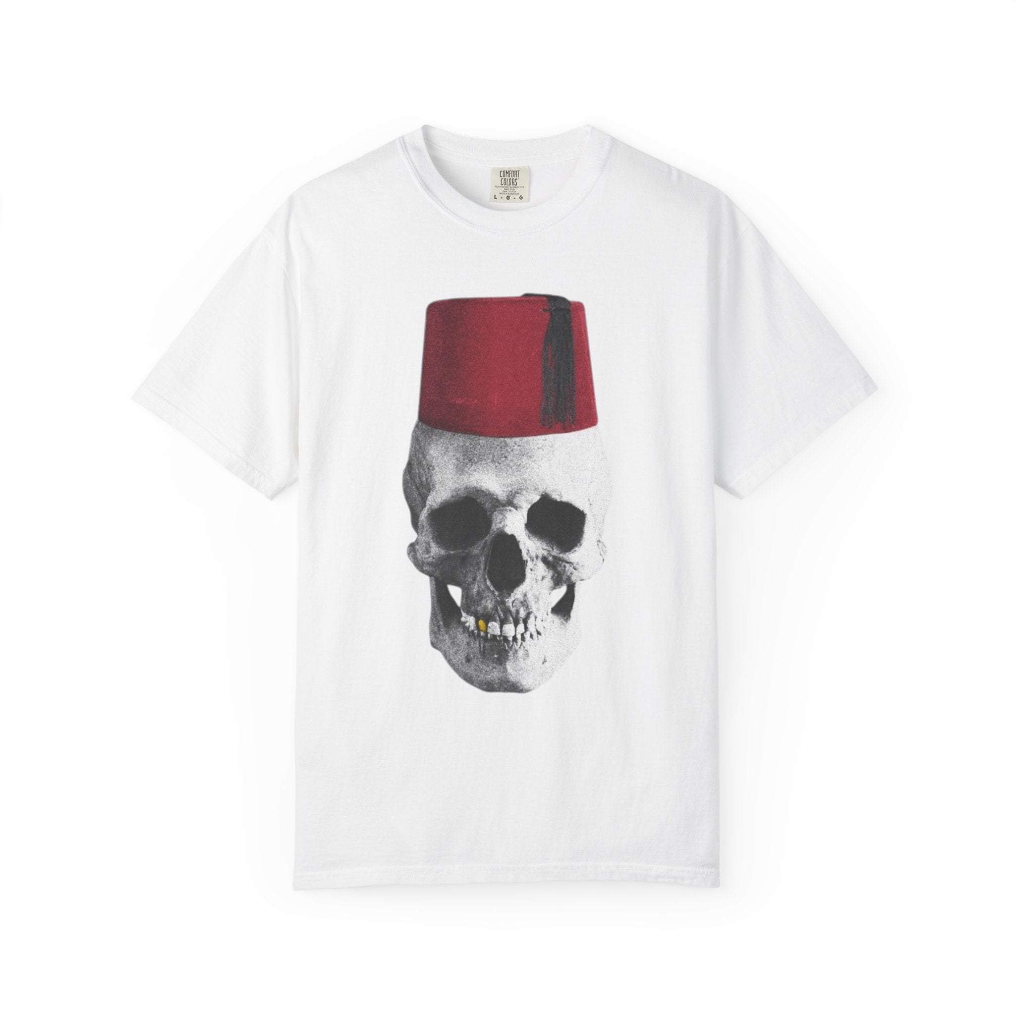 Skull with Fez Graphic T-Shirt