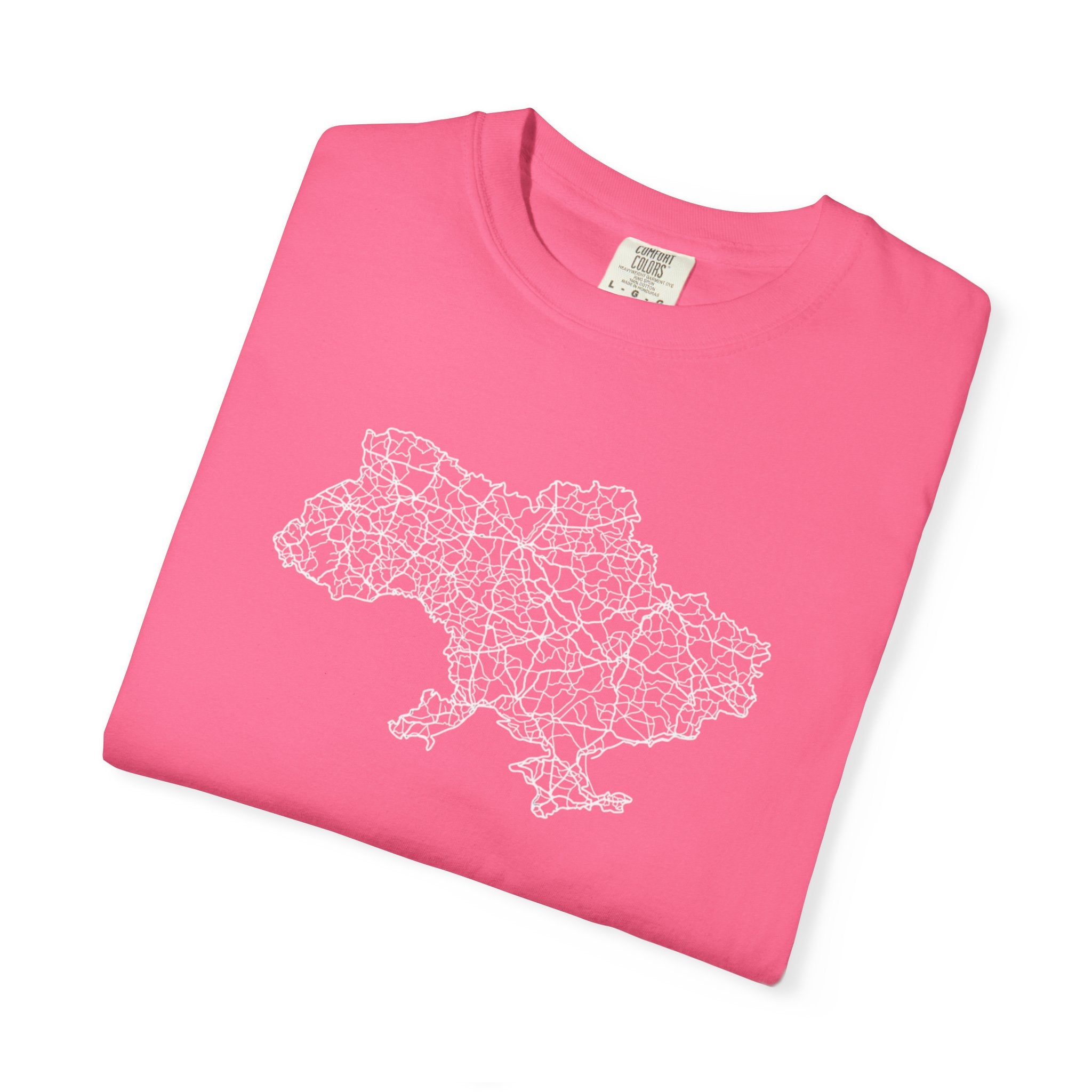 T-Shirt — "HOME Ukrain" Map Graphic Tee