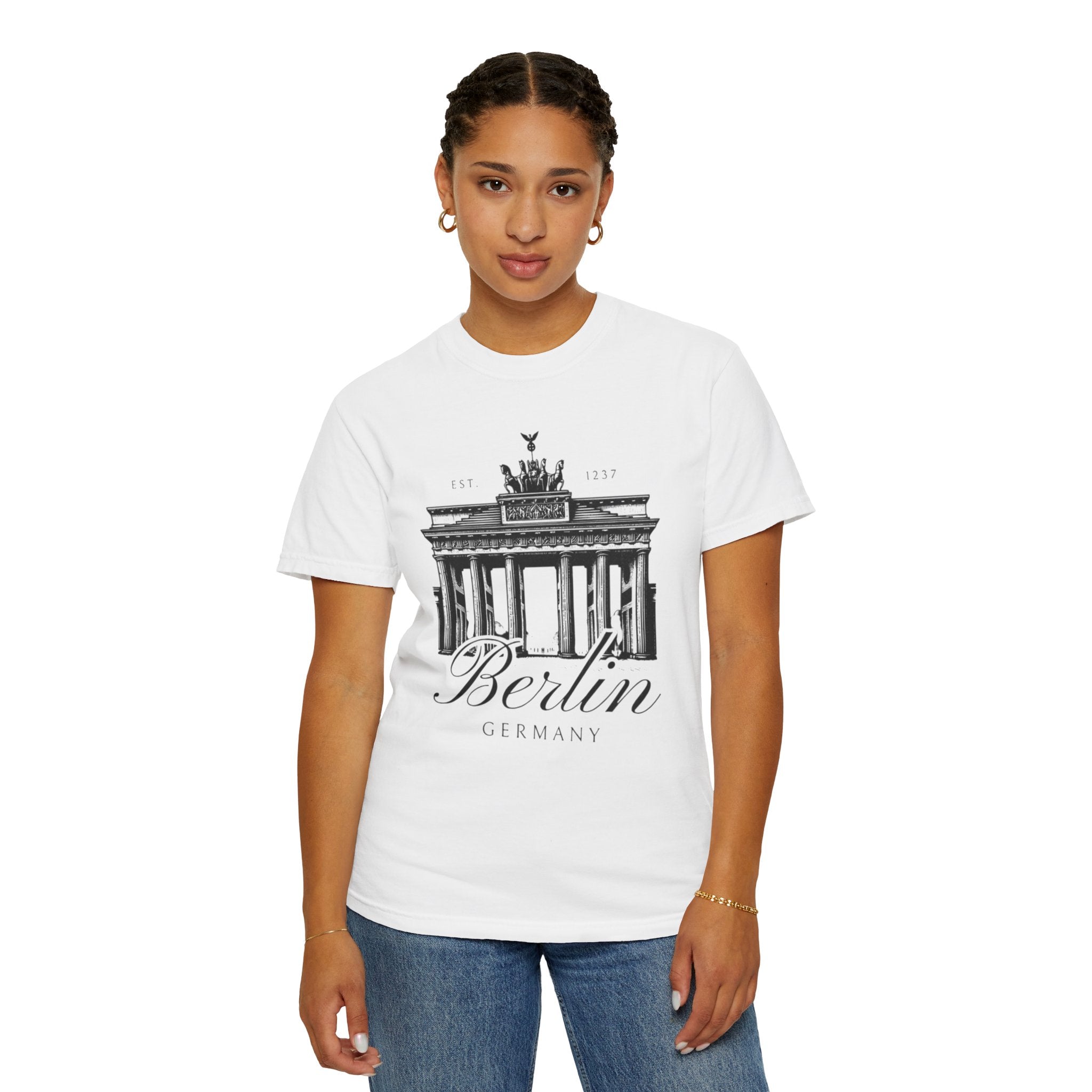Berlin Brandenburg Gate T-Shirt — Vintage Travel Tee
